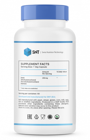 SNT DMAE, 60 капсул