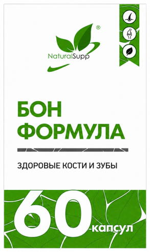 Natural Supp Бон Формула, 60 капсул