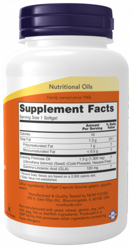 NOW Super Primrose, Супер Примула, 60 капсул