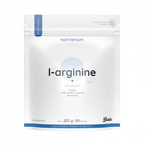 Nutriversum Basic L-Arginine, 200 грамм