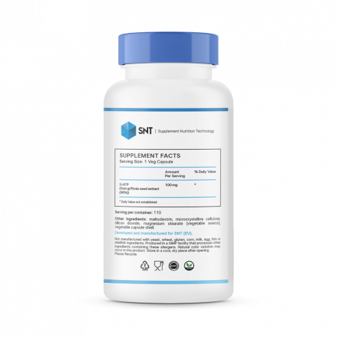 SNT 5-HTP 100 mg, 110 капсул