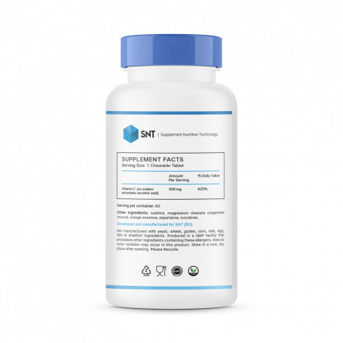 SNT Chewable C, Чувабл С, 60 таблеток