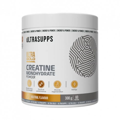 Ultrasupps Ultra Gold Creatine Monohydrate Powder, 300 грамм
