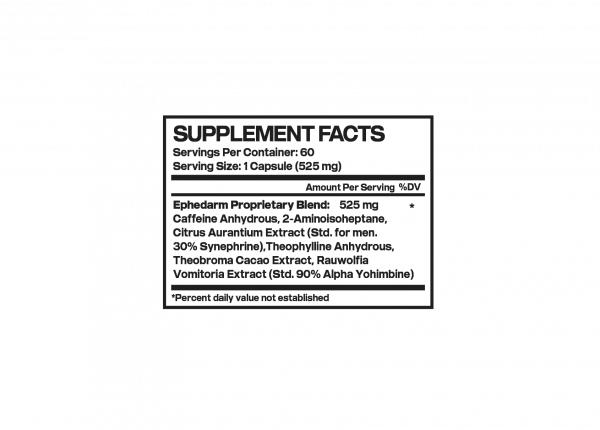 WTF Labz EPHEDARM, 60 капс