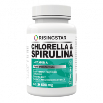 Risingstar Chlorella &amp; Spirulina, 60 капс