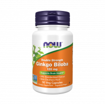 NOW Ginkgo Biloba 120 mg, 50 капсул