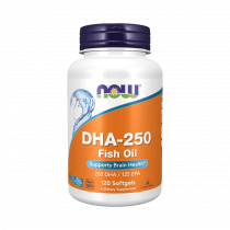 NOW DHA-250, 120 капсул