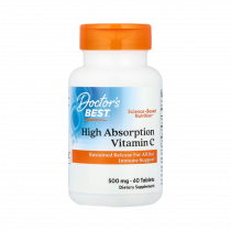 Doctor's Best Sustained Release Vitamin C with PureWay-C, Витамин C, 60 таблеток